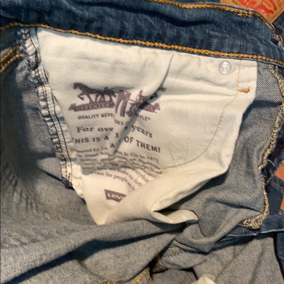 2 pairs Levi’s 514 Straight Jeans Midnight 34x32 - Picture 7 of 9